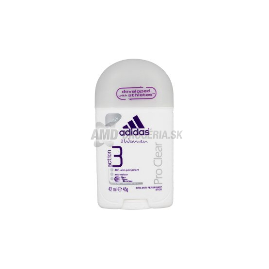 ADIDAS STICK ACTION 3 PRO CLEAR 42 ML