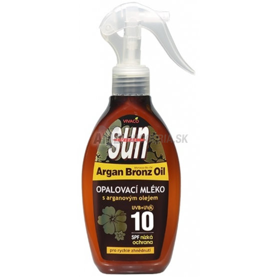 SUN OPAĽOVACIE ARGAN MLIEKO OF10 200ML