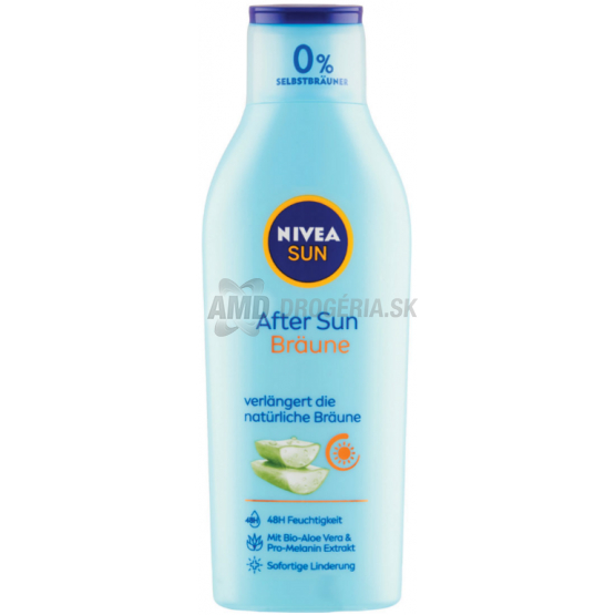 NIVEA SUN MLIEKO PO OPAĽOVANÍ BRONZE 200ML