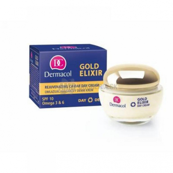 DERMACOL KRÉM GOLD ELIXÍR DENNÝ 50ML