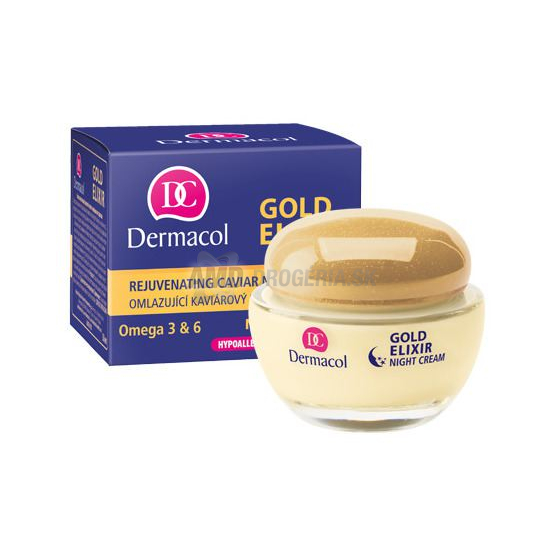 DERMACOL KRÉM GOLD ELIXÍR NOČNÝ 50ML