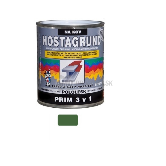 HOSTAGRUND PRIM 3v1 TMAVO ZELENÁ 0570 0,6L