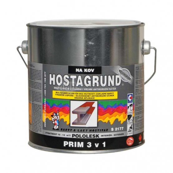 HOSTAGRUND PRIM 3V1 0570 ZELENÁ  2,5 L