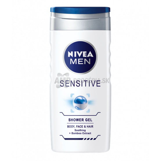 NIVEA  FOR MEN SPRCHOVÝ GÉL SENSITIVE 250 ML