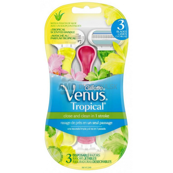 GILLETTE VENUS 3 TROPICAL - 3 KS