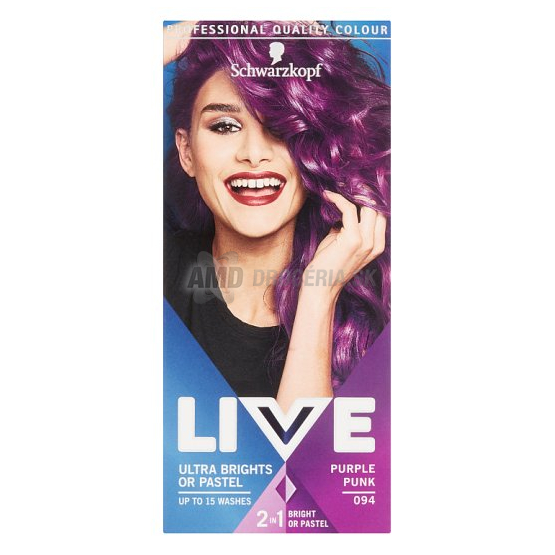 SCHWARZKOPF LIVE ULTRA BRIGHT PUNK PURPLE 094 