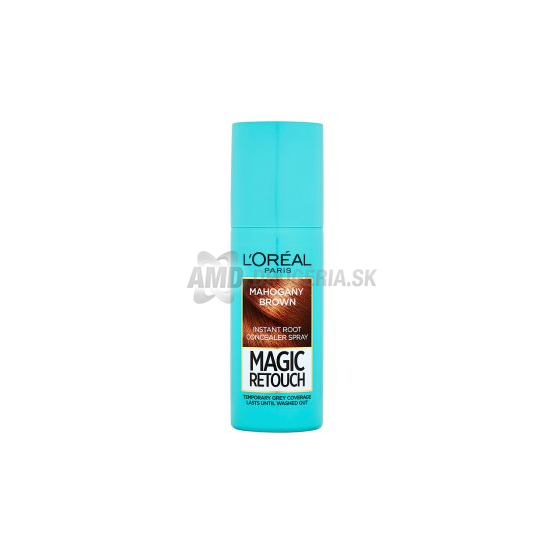 LOREAL MAGIC RETOUCH  MAHAGONY BROWN 75ML