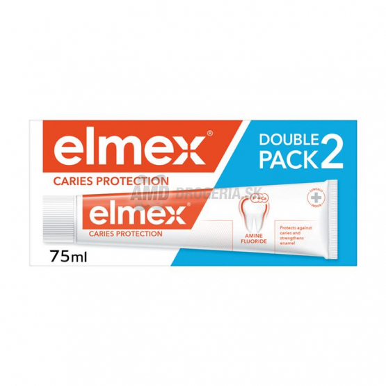 ELMEX ZUBNÁ PASTA ČERVENÁ 2x75 ML