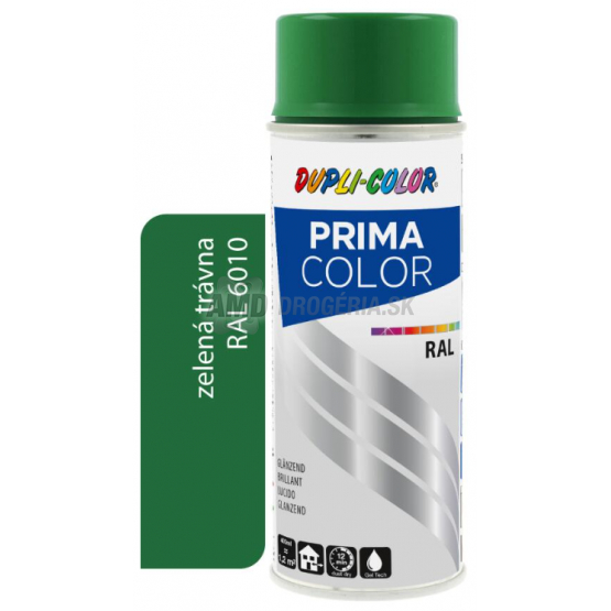 DUPLI COLOR PRIMA SPREJ RAL 6010 ZELENÁ TRÁVA 400 ML LESK