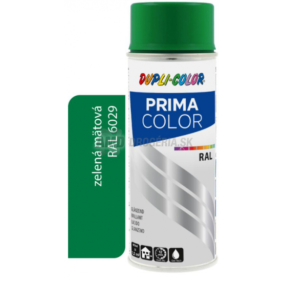 DUPLIC COLOR PRIMA SPRAY RAL 6029 ZELENÁ MÄTOVÁ 400ML