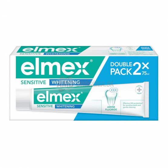 ELMEX ZUBNÁ PASTA ZELENÁ WHITENING 2 x 75 ML