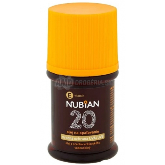 NUBIAN OLEJ NA OPAĽOVANIE OF 20 60 ML