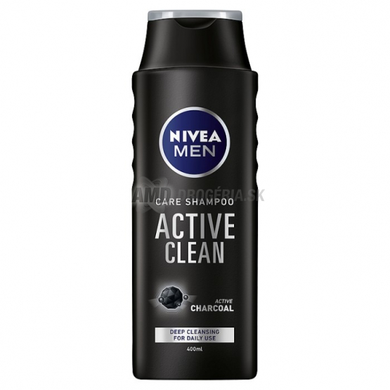 NIVEA ŠAMPÓN NA VLASY MEN ACTIVE CLEAN CARBON 400ML