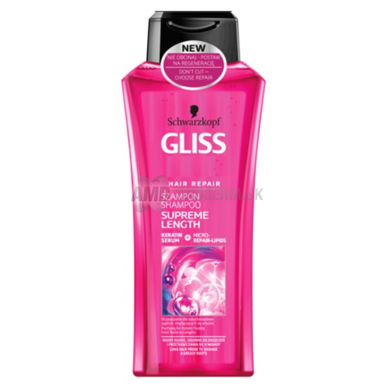 GLISS KUR ŠAMPÓN NA VLASY SUPREME 250 ML