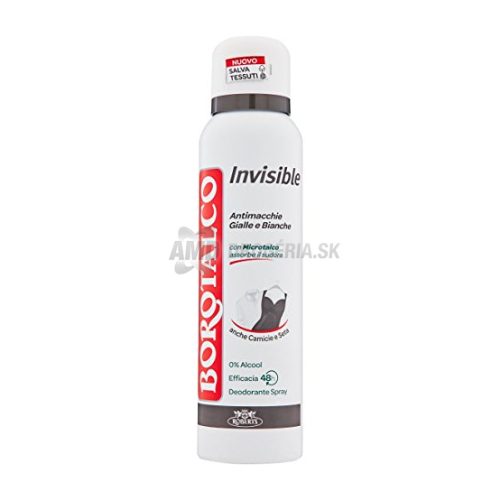 BOROTALCO DEODORANT INVISIBLE 150 ML 