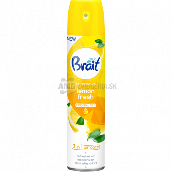 BRAIT OSVIEŽOVAČ VZDUCHU LEMON 300 ML 