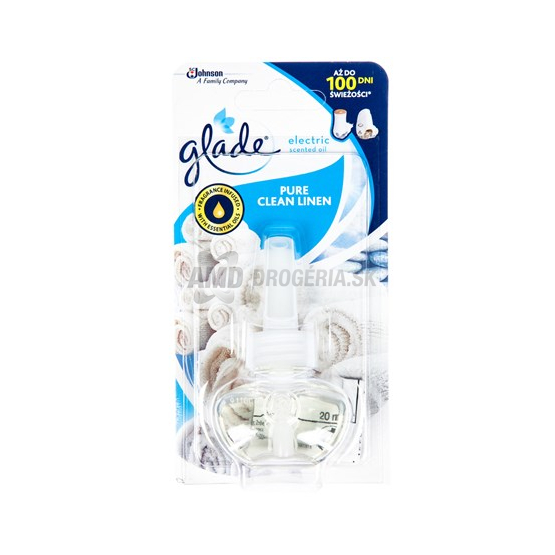 GLADE ELEKTRICKÁ NÁHRADNÁ NÁPLŇ PURE CLEAN 20 ML 