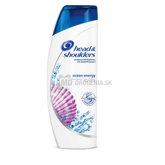 HEAD & SHOULDERS OCEAN ENERGY ŠAMPÓN PROTI LUPINAM 400 ML