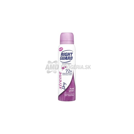 RIGHT GUARD DEODORANT XTREME PURE 150 ML