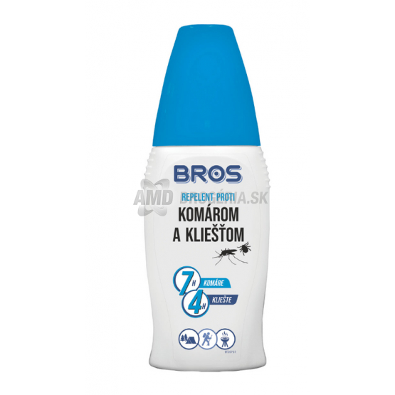 BROS SPREJ PROTI KOMÁROM A KLIEŠŤOM 100ML MR