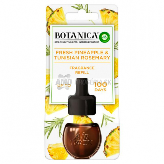 AIR WICK BOTANICA NÁHRADNÁ NÁPLŇ ANANÁS A ROZMARÍN 19 ML