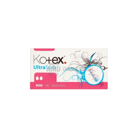 KOTEX TAMPÓNY ULTRA MINI 16 KS