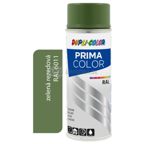 DUPLI COLOR PRIMA SPRAY RAL 6011 ZELENÁ REZEDOVÁ 400 ML