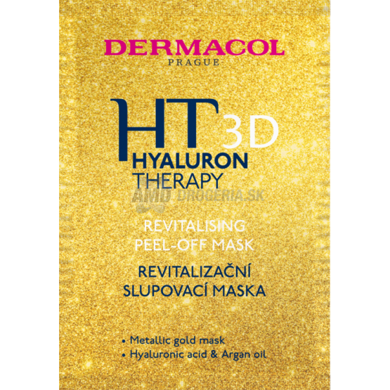 DERMACOL REVITALIZAČNÁ ZLUPOVACIA MASKA HYALURON THERAPY 15 ML