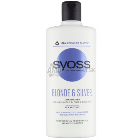 SYOSS KONDICIONÉR BLONDE AND SILVER 440ML 