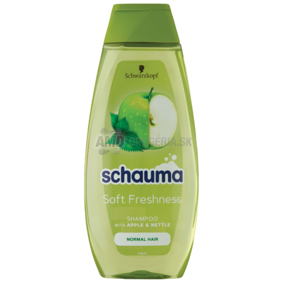 SCHAUMA ŠAMPÓN SOFT & FRESHNESS 400ML 