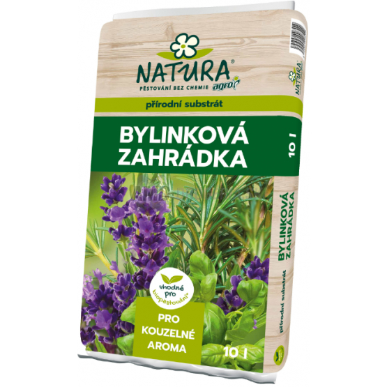 AGRO SUBSTRÁT NATURA BYLINKY A VÝSEV 10L