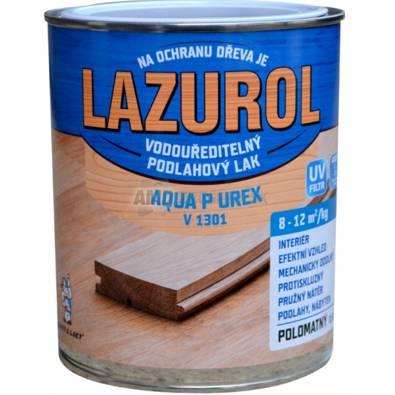 LAZUROL AQUA P UREX POLOMAT BEZFAREBNÝ  0,6KG