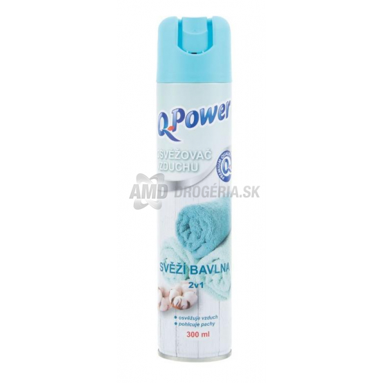 Q-POWER OSVIEŽOVAČ VZDUCHU BAVLNA 300ML