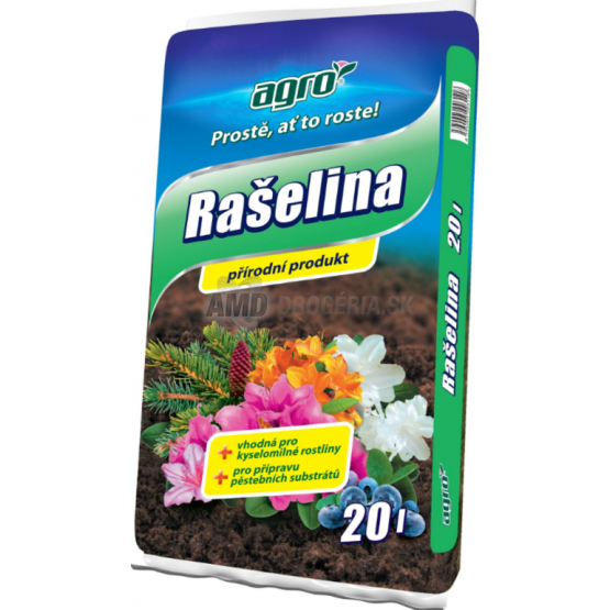 AGRO SUBSTRÁT RAŠELINA 20L