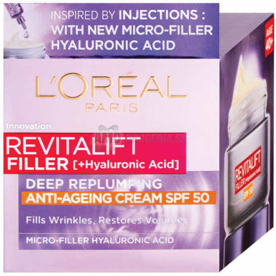 LOREAL KRÉM REVITALIFT FILLER ANTI - AGEING DENNÝ SPF50 50ML 