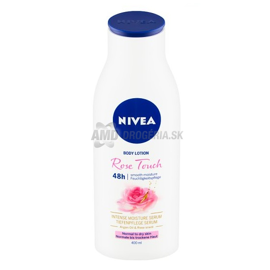 NIVEA TELOVÉ MLIEKO ROSE TOUCH  400ML