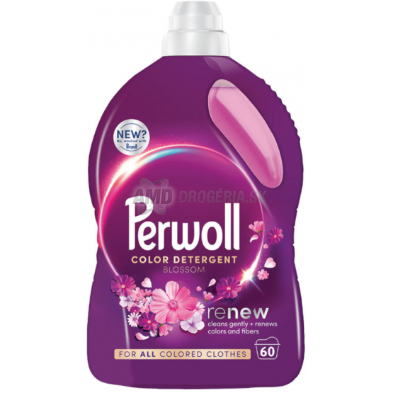 PERWOLL GÉL RENEW  BLOSSOM 60PD 