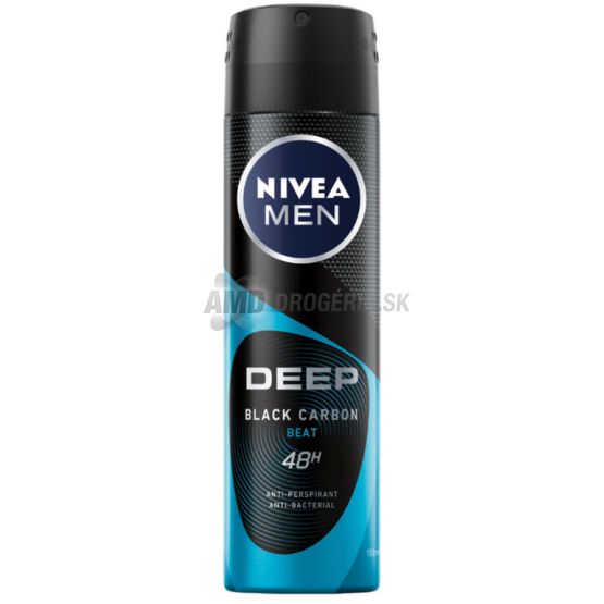 NIVEA ANTIPERSPIRANT MEN DEEP BEAT 150ML 