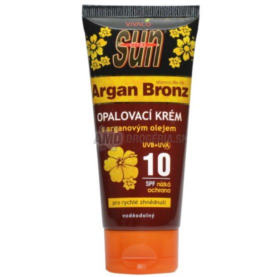 SUN ARGAN BRONZ OPAĽOVACÍ KRÉM OF10 100ML