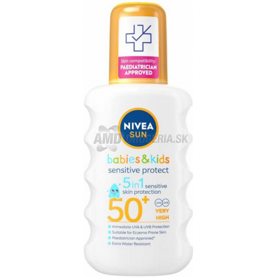 NIVEA SUN DETSKÝ SPRAY SENSITIVE OF50+  200ML