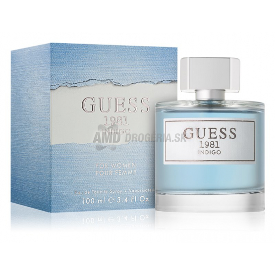 GUESS EDT  WOMEN 1981 INDIGO 100ML