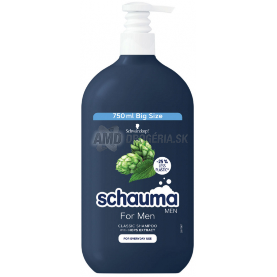 SCHAUMA ŠAMPÓN MEN CLASSIC PUMPA 750ML 