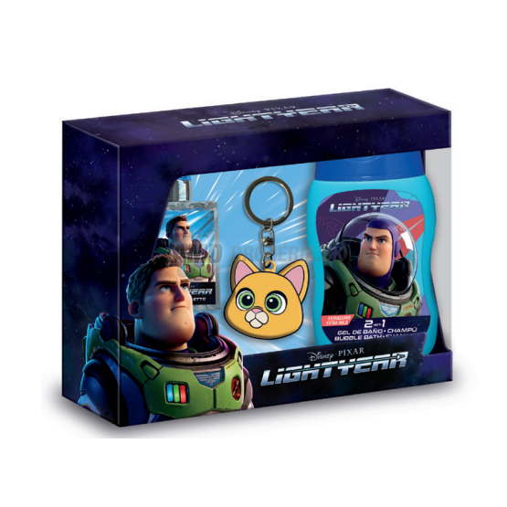 KAZETA BUZ LIGHTYEAR PIXAR LIGHTYEAR ŠAMPÓN DO KÚPEĽA 2V1 200ML + EDT 20 ML + KĽÚČENKA