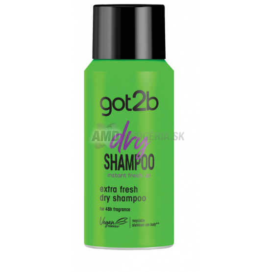 GOT2B SUCHÝ ŠAMPÓN EXTRA FRESH MINI 100ML