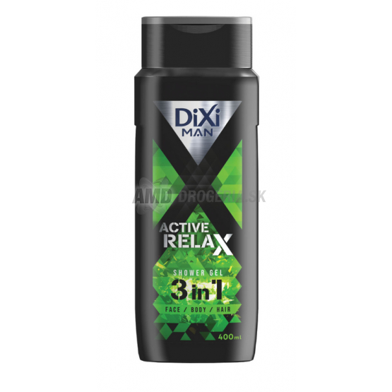 DIXI SPRCHOVÝ GÉL MAN 3V1 ACTIVE RELAX 400ML 