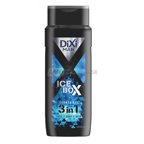 DIXI SPRCHOVÝ GÉL MAN 3V1 ICE BOX 400ML