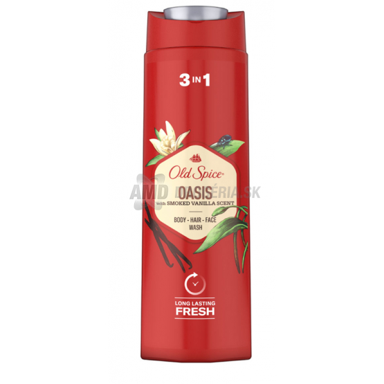 OLD SPICE SPRCHOVÝ GÉL A ŠAMPÓN OASIS 400ML 