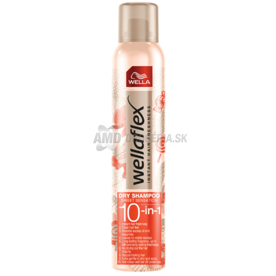 WELLAFLEX SUCHÝ ŠAMPÓ SWEET SENTATION 180ML 