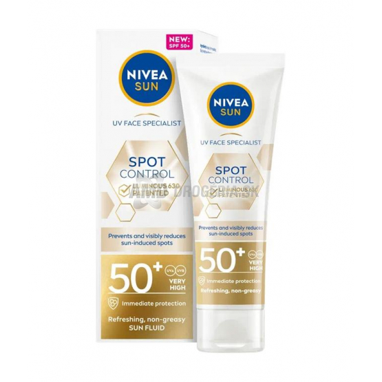 NIVEA SUN OPAĽOVACÍ KRÉM OF 50+ LUMINOUS 630  40ML