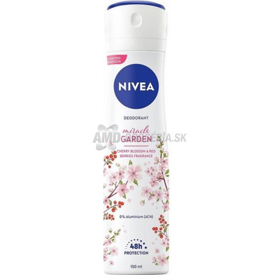 NIVEA DEO MIRACLE GARDEN CHERRY 150ML 